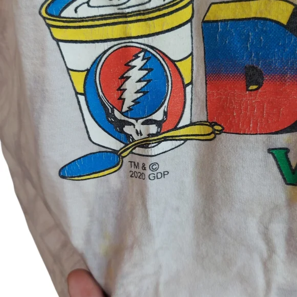 Online Ceramics X Grateful Dead | Tie Dye | August 1972 Veneta,OR Show Tee - Picture 8 of 9